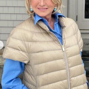NWT Martha Stewart Down Puffy Vest Size XXL